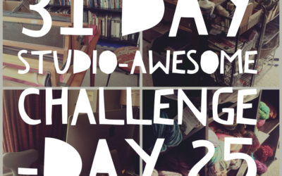 Studio Awesome Challenge Day 25: My Perpetual WIPs﻿