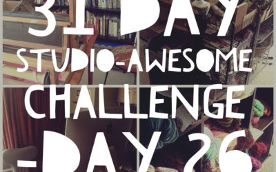 Studio Awesome Challenge Day 26: My Spinning WIPs