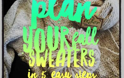 Plan your fall sweaters in 5 easy steps