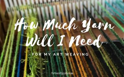 Live Cast: How to calculate how much yarn you will need for art weaving