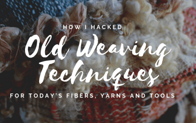 How I Hacked old School Weaving Techniques