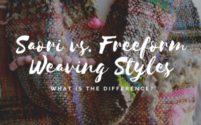 Saori vs. Freeform Weaving Styles: What is the Difference?